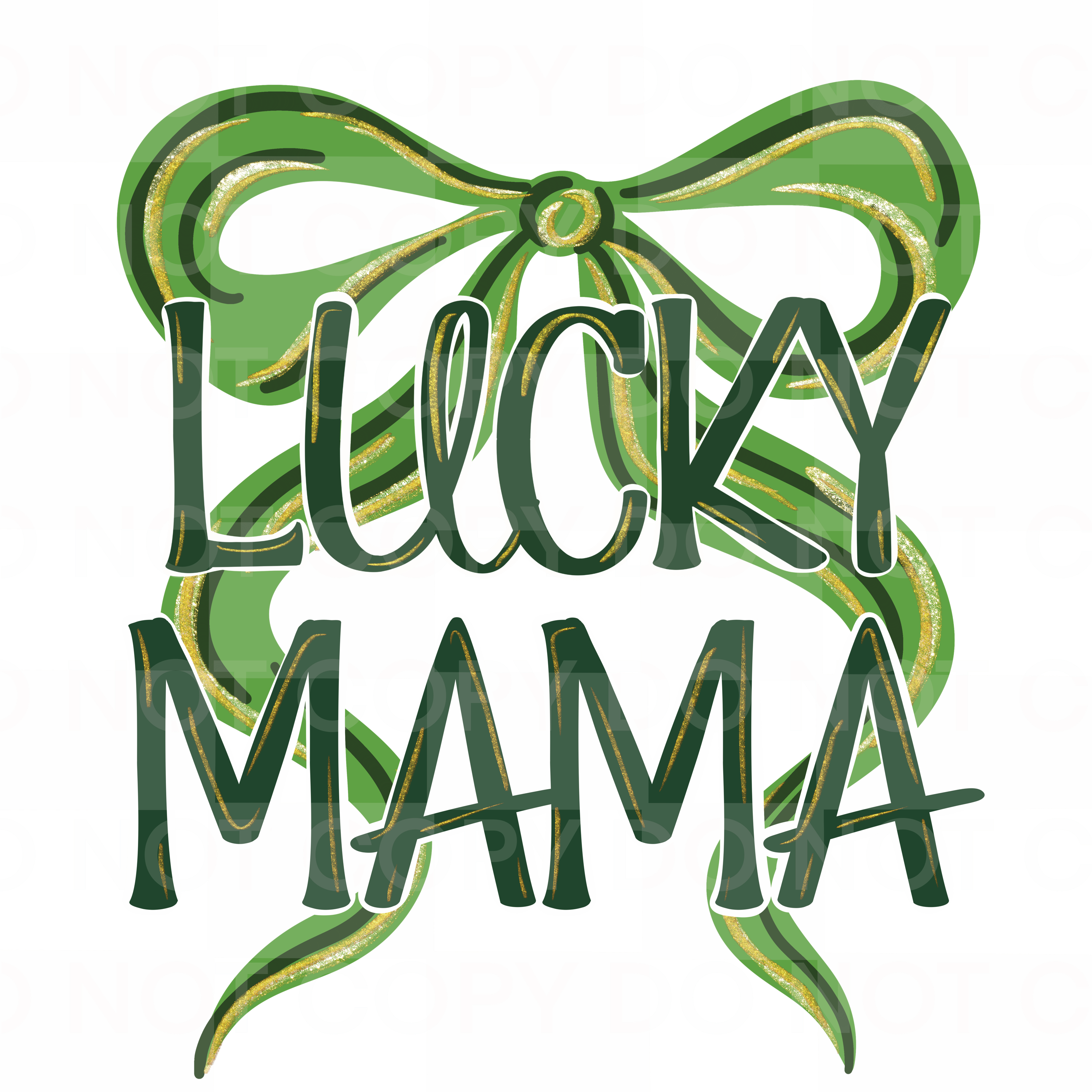 Lucky MAMA BOW png